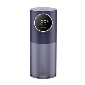 Liquid Soap Dispensers USB Rechargeable Temperature Display Automatic Dispenser Soap Foam Hand Sanitizer Machine Automatic Foaming Soap Dispenser Touchless Rechargeable Sensor Hand Soap Dispenser With Display Suitable For Bathrooms Kitchens Restaurant