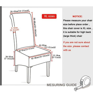 Long Backrest High Elastic Chair Cover European Backrest Seat Cover Home Washable Living Room Restaurant Hotel Party Banquet Dining Chair Cover Stretch Chair Slipcover, Spandex Elastic Removable Washable Chair Seat Covers Protector for Dining Room