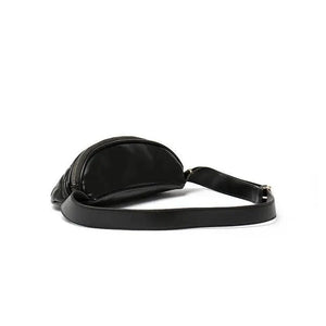 Luxurious Women PU Leather Waist Bags Waterproof Belt Bag Cross Body Fanny Pack Travel Bum Bag