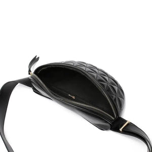 Luxurious Women PU Leather Waist Bags Waterproof Belt Bag Cross Body Fanny Pack Travel Bum Bag