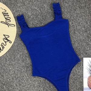 Luxury Black Female Swimsuit Vintage One Piece Ruffled Push Up Tummy Control Swimwear Halter One Piece Slimming Retro Swimsuit Women's Plus Size Push Up Bathing Suit Solid Red Swimwear Women Padded Bathing Suits