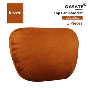 Luxury Car Neck Pillow Car Travel Neck Rest Pillows Seat Cushion Support Car Headrest Neck Support Seat Design Class Soft Universal Adjustable Car Neck Pillow Waist Pillow Universal Driving Seat Car Pillow Sleeping Neck Headrest