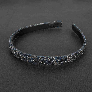 Luxury Crystal Pearl Rhinestone Headbands Fashion Women Hair Accessories Headdress Padded Hairbands Hair Bands Sparkly Hair Hoop Gorgeous Hair Accessories For Women