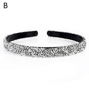 Luxury Crystal Pearl Rhinestone Headbands Fashion Women Hair Accessories Headdress Padded Hairbands Hair Bands Sparkly Hair Hoop Gorgeous Hair Accessories For Women