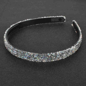 Luxury Crystal Pearl Rhinestone Headbands Fashion Women Hair Accessories Headdress Padded Hairbands Hair Bands Sparkly Hair Hoop Gorgeous Hair Accessories For Women