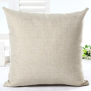 Luxury Decorative Throw Square Linen Pillowcase Blue And White Flower Bedroom Room Sofa Porcelain Printed Cushion Cover Decorative Sofa Throw Pillow Car Chair Home Decor Pillow Case Soft Design