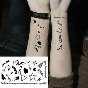 Luxury Different Waterproof Temporary Tattoo Sticker Snake Flower Fake Tattoo Body Art Adult Fashion Stickers For Womens Mens