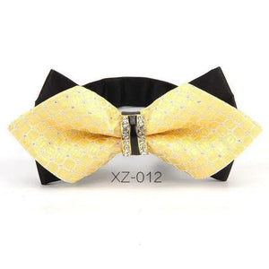 Luxury Men Polyester Bowtie Fashionable Bowtie Stylish Design Wedding Parties Bowties