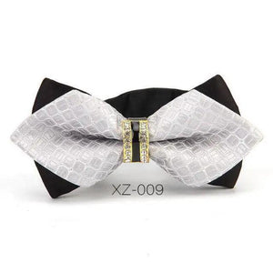 Luxury Men Polyester Bowtie Fashionable Bowtie Stylish Design Wedding Parties Bowties