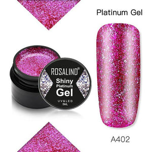 Luxury Modern Crystal Shiny Gel Nail Polish Painting Nails Art Design Diamond Manicure Gel Luxury Design For Women and Girls