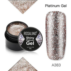 Luxury Modern Crystal Shiny Gel Nail Polish Painting Nails Art Design Diamond Manicure Gel Luxury Design For Women and Girls