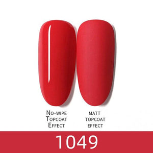 Luxury Modern Women Red 7ml UV Gel Nail Polish Set 8 Luxury Colors Elegant Manicure Nail Salon Stylish Design For Girls and Ladies
