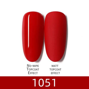 Luxury Modern Women Red 7ml UV Gel Nail Polish Set 8 Luxury Colors Elegant Manicure Nail Salon Stylish Design For Girls and Ladies