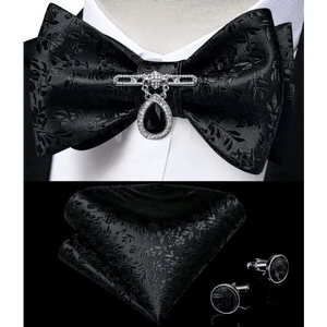 Luxury Pink Solid Men Bow Tie Silk Business Wedding Elegant Bowtie For Men Unique Desing For Every Occasion