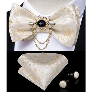 Luxury Pink Solid Men Bow Tie Silk Business Wedding Elegant Bowtie For Men Unique Desing For Every Occasion