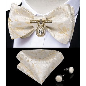 Luxury Pink Solid Men Bow Tie Silk Business Wedding Elegant Bowtie For Men Unique Desing For Every Occasion