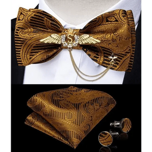 Luxury Pink Solid Men Bow Tie Silk Business Wedding Elegant Bowtie For Men Unique Desing For Every Occasion