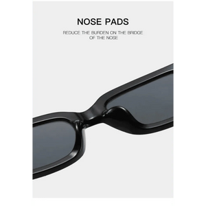 Luxury Square Black Women Retro Vintage Sunglasses Small Rectangle Female Sun Glasses Vintage Design Eyewear