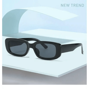 Luxury Square Black Women Retro Vintage Sunglasses Small Rectangle Female Sun Glasses Vintage Design Eyewear