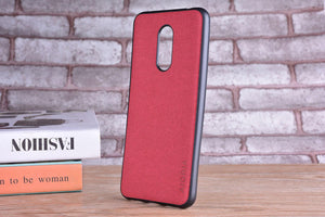 Luxury Textile Cloth Leather Skin Phone Case Cover For Xiaomi Redmi 5 5 Plus Luxury Textile Leather Skin Soft Hard Cover For Xiaomi Redmi 5 Plus Case Shockproof Durable Material Vintage New Design Leather Phone Case