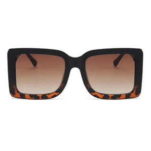 Luxury Women Oversized Square Sunglasses Modern Design Big Frame Fashion Female Sunglasses UV400 Glasses