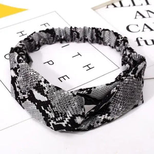 Luxury Women's Headband Vintage Cross Knot Elastic Hair Bands Soft Solid Hairband Girls Hair Accessories Floral Turban Bandanas Head Wrap