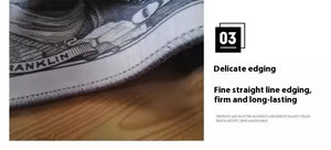 Dollar Pattern Stain-Resistant Foot Mat