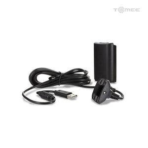 Xbox 360 Controller Charge Kit Black (Battery & Charging Cable)