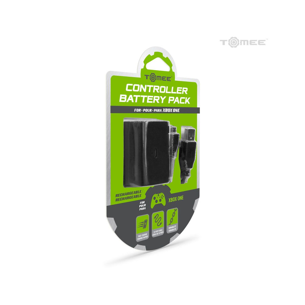 Xbox One Controller Charge Kit Black (Battery & Charging Cable)