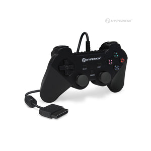 PS2 Wired Controller Black (Brave Warrior)