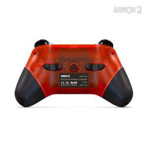 Switch Nuchamp Wireless Controller Clear Red