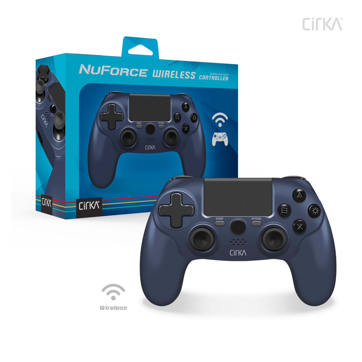PS4 / PC / Mac Wireless Controller Twilight Blue (NuForce)
