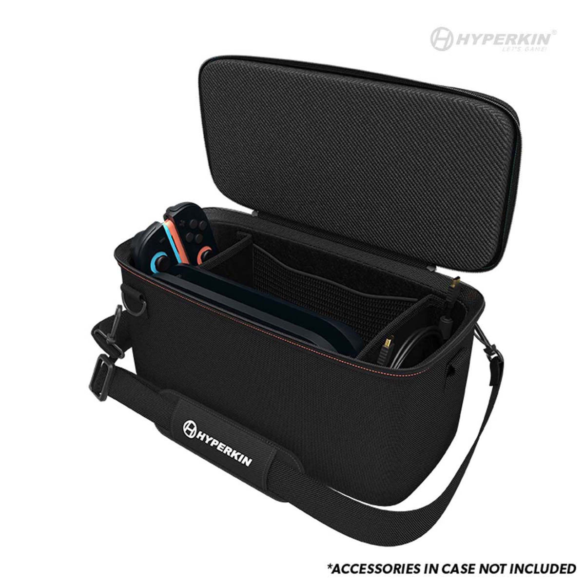 Switch 2 Protective Carrying Travel Overnight Case Black (Warden)