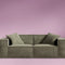 M1 Sofa Loveseat - Krypton Green