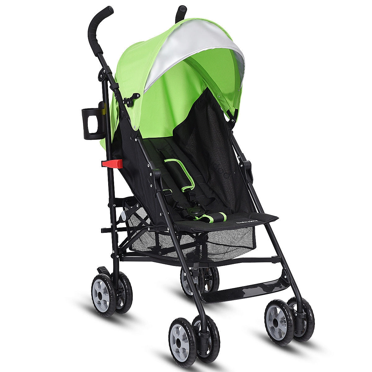Folding Lightweight Baby Toddler Umbrella Travel Stroller-Black