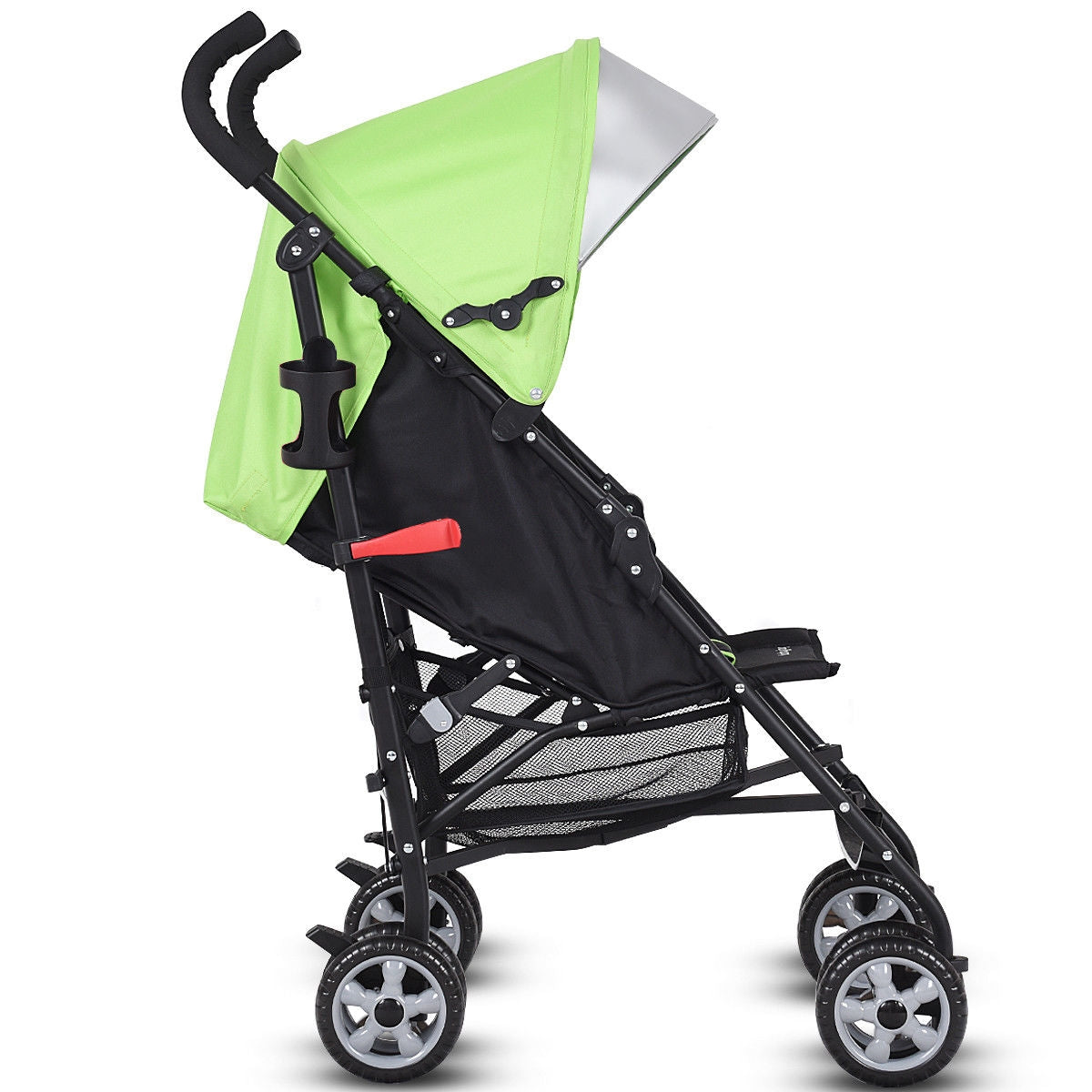 Folding Lightweight Baby Toddler Umbrella Travel Stroller-Black