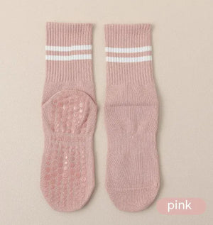 Mid-Calf Anti-Odor Non-Slip Silicone Indoor Socks