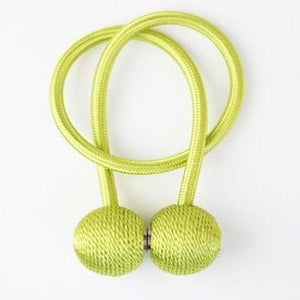 Magnetic Curtain Tieback High Quality Holder Hook Buckle Clip Curtain Tieback Polyester Decorative Home Accessories European Style Decorative Curtain Drape Tie With Strong Magnetic For Home And Office Decoration 49cm