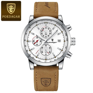 New Top Luxury Mens Watch Quartz Clock Waterproof Classic Automatic Chronograph Military Wrist Watches for Men