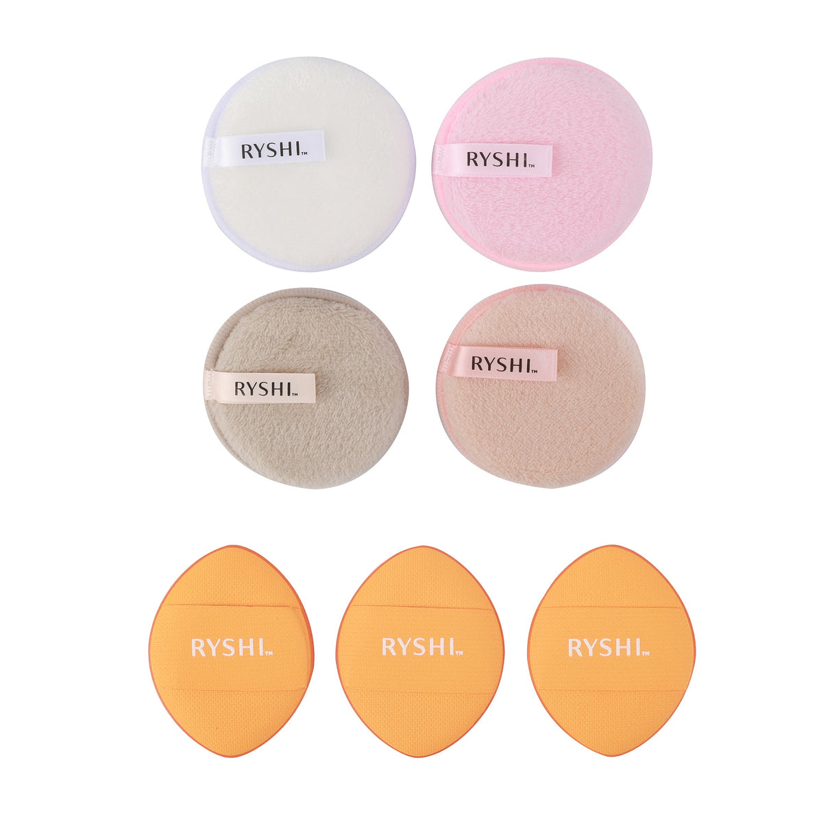 Flawless Blend & Clean Bundle: Finger Beauty Blenders + Reusable Makeup Remover Cloths by Pursonic