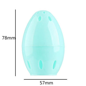Makeup Sponge Case Capsule Shaped Box Container Makeup Drying Holder Easy Sponge Display Storage Cosmetic Puff Holder Egg Shape Box