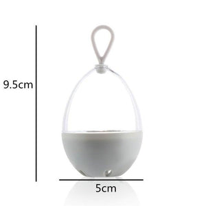 Makeup Sponge Case Capsule Shaped Box Container Makeup Drying Holder Easy Sponge Display Storage Cosmetic Puff Holder Egg Shape Box