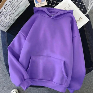 Man Sweatshirt With A Hood Hoodies Ladies Long Sleeve Casual Warm Hoodie Pullover Clothes Unisex Solid Color Print Hoodie Casual Long Sleeve Pullover Hoodie