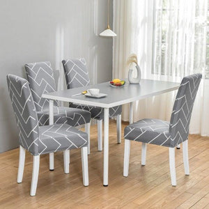 Marble Printed Stretch Chair Cover For Dining Room Office Banquet Chair Protector Elastic Material Armchair Cover  Chair Cover Chair Slipcover Marble Background Texture Parson Chair