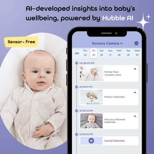 SkyVision AI Pro Twin with Adjustable Crib Mount
