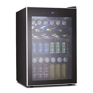 Matte Beverage Refrigerator and Cooler W58128H