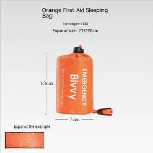 Portable Emergency Tent & Sleeping Bag