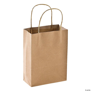 Medium Kraft Paper Bags 12ct