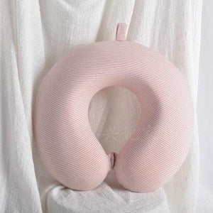 Memory Foam U-Shaped pillow Slow Rebound Neck Pillow Nap Airplane Pillow Travel Cartoon Memory U-Shaped Headrest Long Trip Sleep With No Neck Pain Super Soft Memory Foam Neck Pillow Easy Washing With Removable Cover By My Perfect Dream