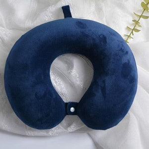 Memory Foam U-Shaped pillow Slow Rebound Neck Pillow Nap Airplane Pillow Travel Cartoon Memory U-Shaped Headrest Long Trip Sleep With No Neck Pain Super Soft Memory Foam Neck Pillow Easy Washing With Removable Cover By My Perfect Dream